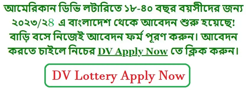 DV lottery apply